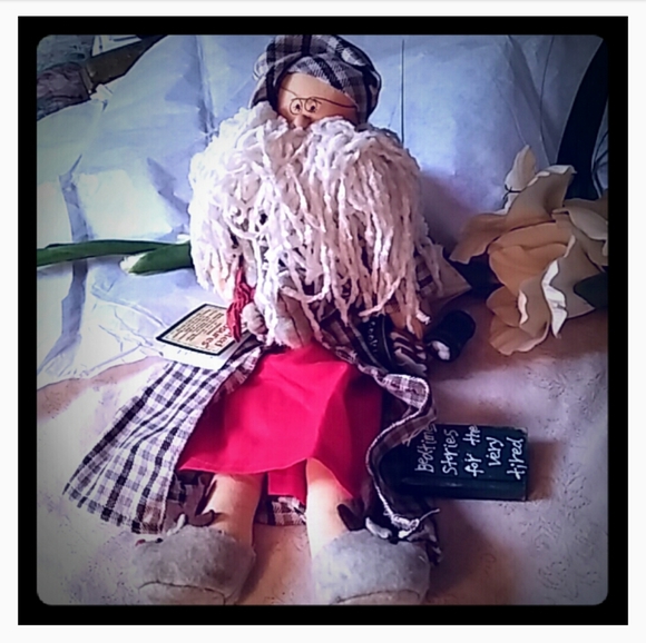 Quilted Treasures Muslin Santa - Picture 1 of 7